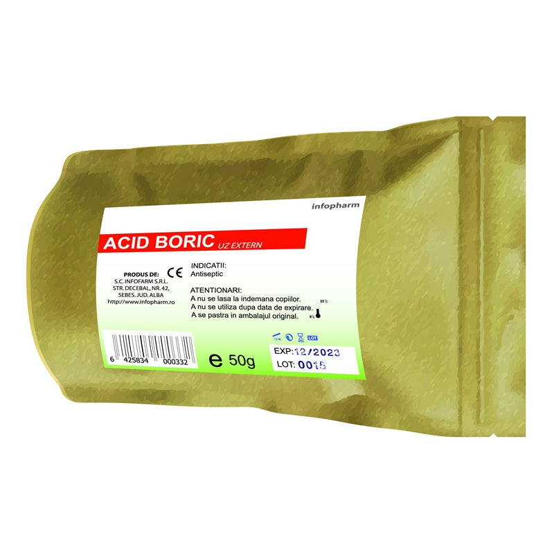 Acid boric 50gr - Infofarm