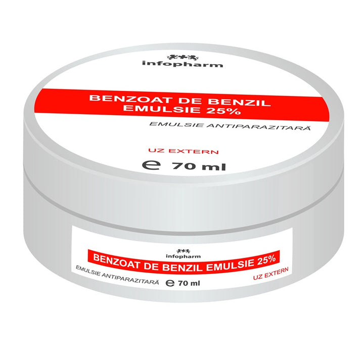 Benzoat de benzil emulsie 70ml - Infofarm