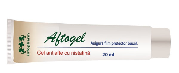 Aftogel film protector cu nistatina 20ml - Infofarm