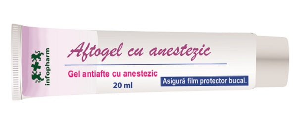Aftogel cu anestezic 20ml - Infofarm