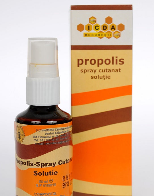 Spray Propolis, 50 ml (Uz extern)-INST.00026
