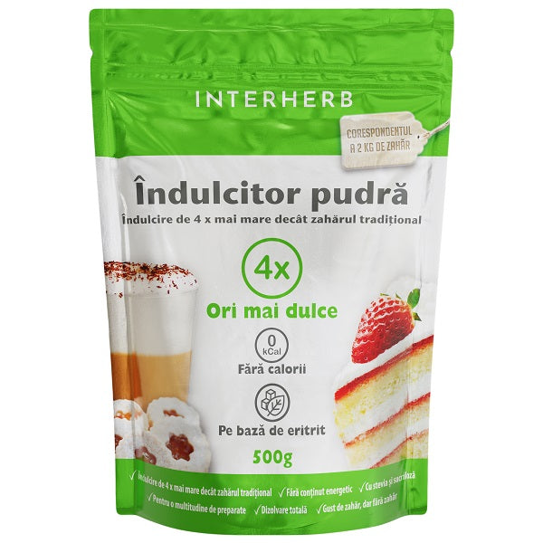 Indulcitor pudra 500gr - Interherb