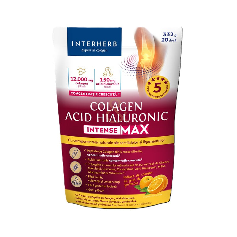 Colagen&acid hialuronic intense max 332gr - Interherb