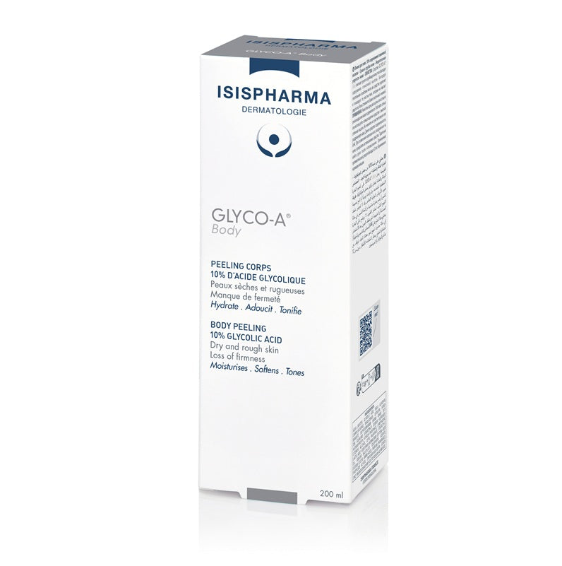 Crema de corp cu 10% acid glicolic Glyco-A Body, 200ml - Isispharma