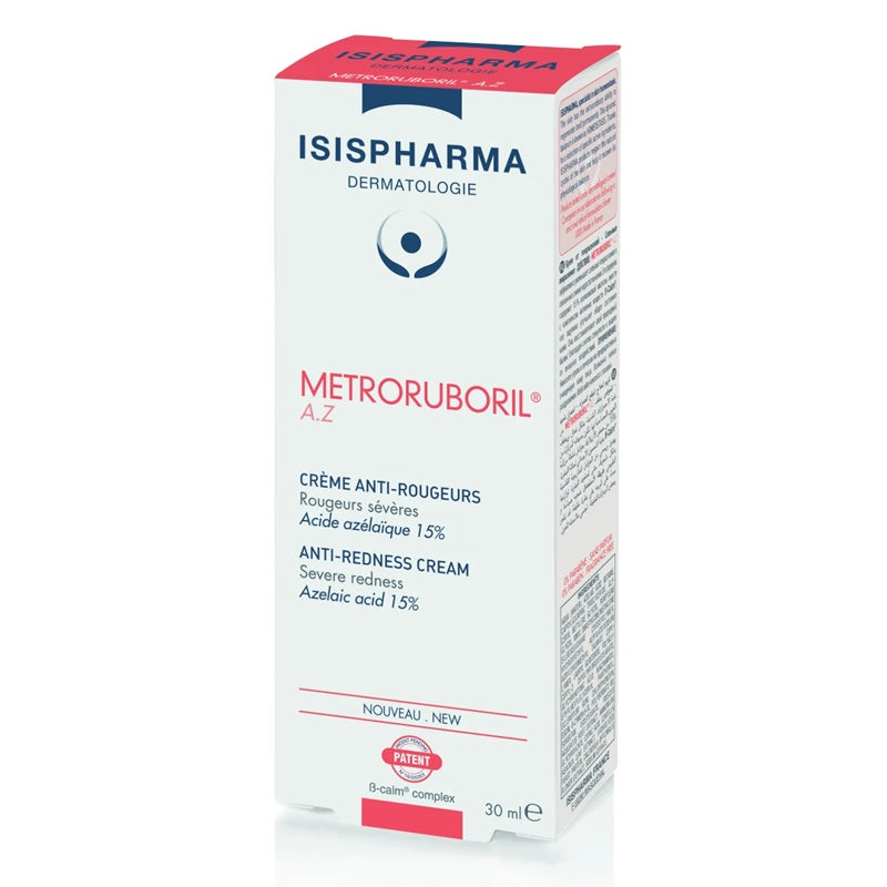 Crema anti-roseata cu acid azelaic Metroruboril A.Z, 30ml - Isispharma