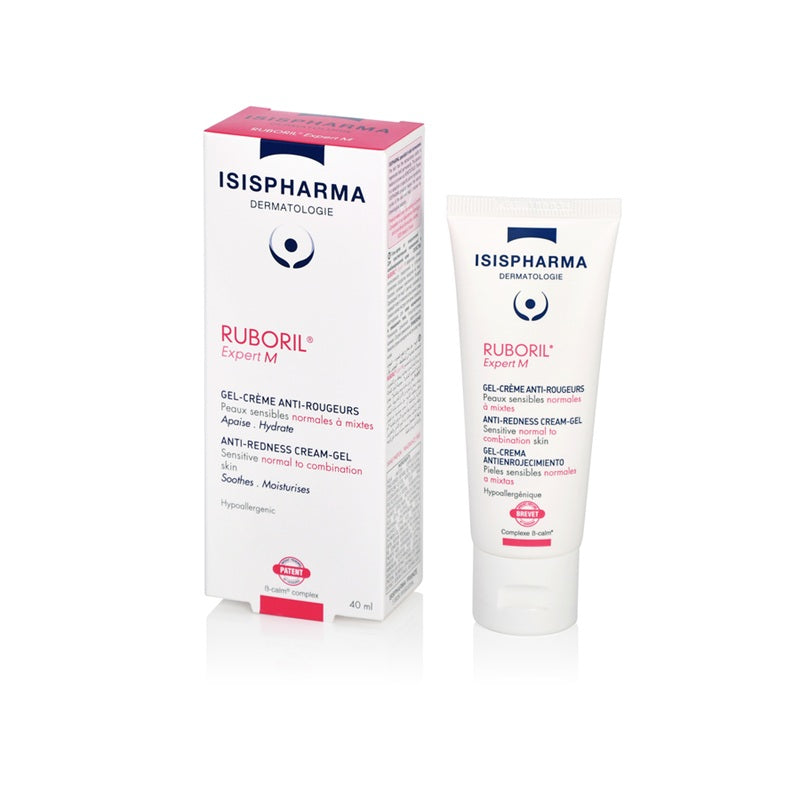 Gel-crema anti-roseata Ruboril Expert M, 40ml - Isispharma