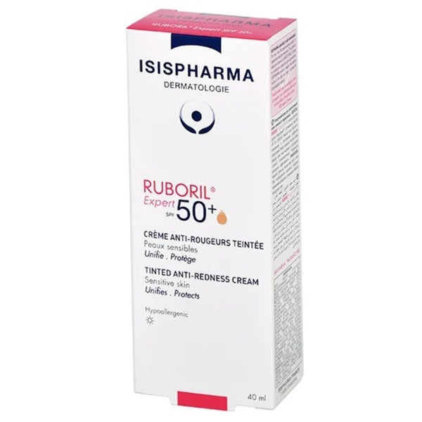 Crema nuantatoare anti-roseata Ruboril Expert SPF 50+, 40ml - Isispharma