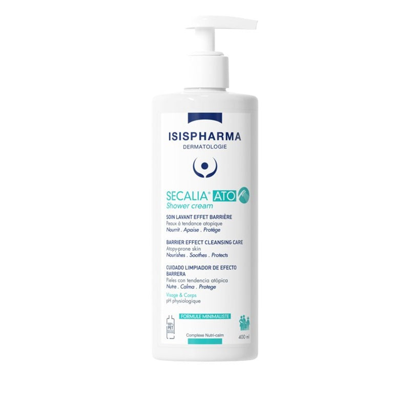 Crema de curatare hranitoare Secalia ATO Shower Cream, 400ml - Isispharma
