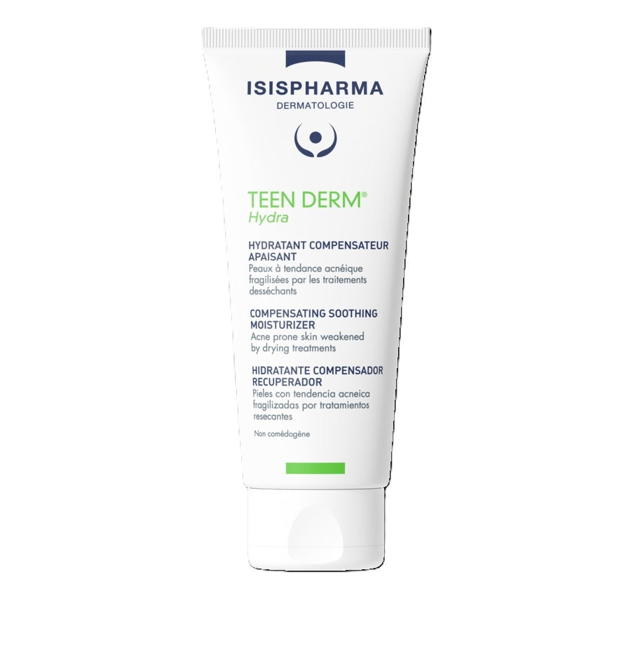 Crema anti-acneica hidratanta Teen Derm Hydra, 40ml - Isispharma