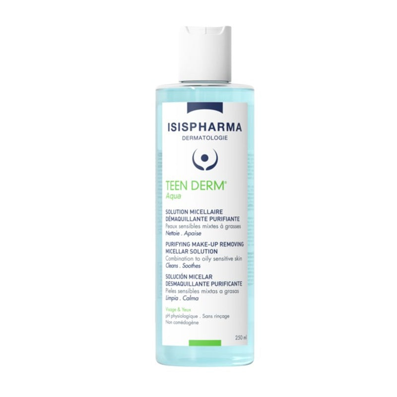 Solutie micelara purifianta Teen Derm Aqua, 250ml - Isispharma
