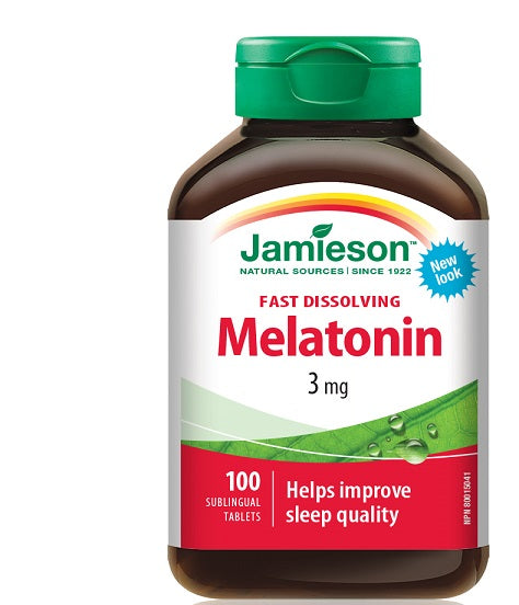 Melatonina 3mg 100cpr - Jamieson