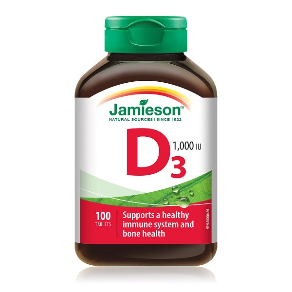 Vitamina D3 1000 UI, 100 comprimate-JAMI.00017
