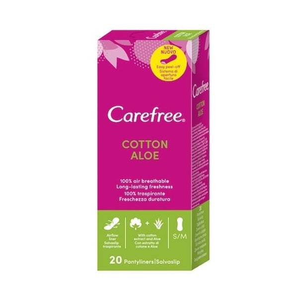 Carefree aloe 20buc - Johnson&Johnson