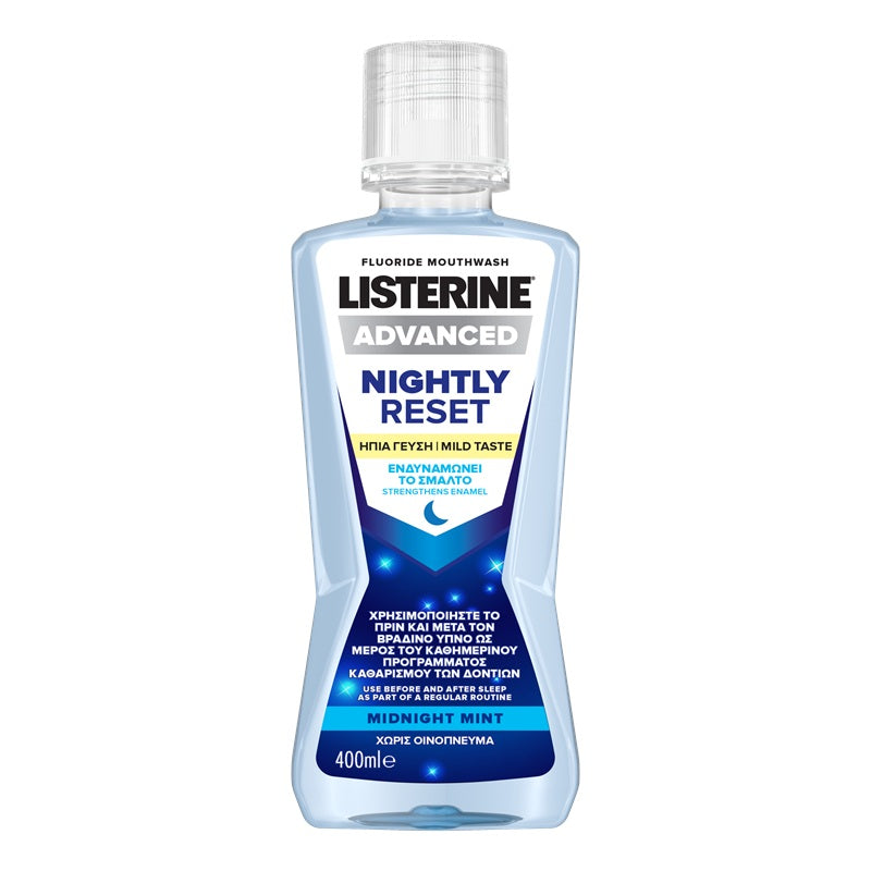 Listerine apa gura nightly reset 400ml - Johnson&Johnson