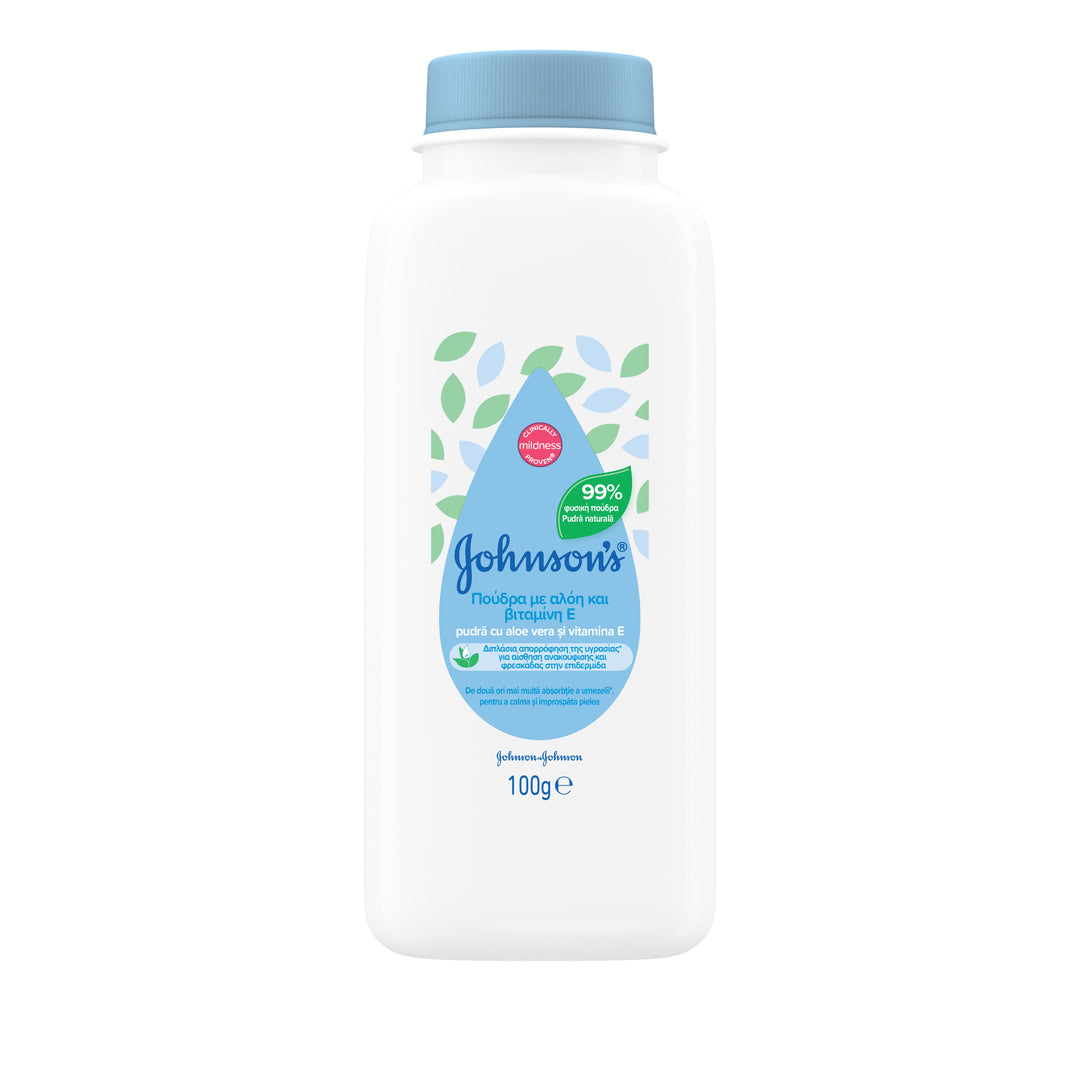 Jb pudra cu aloe vera si vitamina e 100gr - Johnson&Johnson