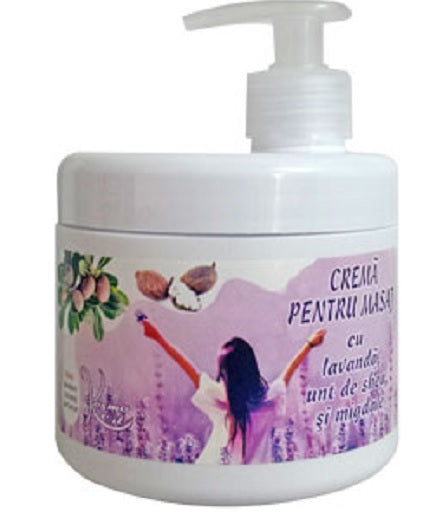 Crema pentru Masaj cu Lavanda, 500 ml-KOSM.00038