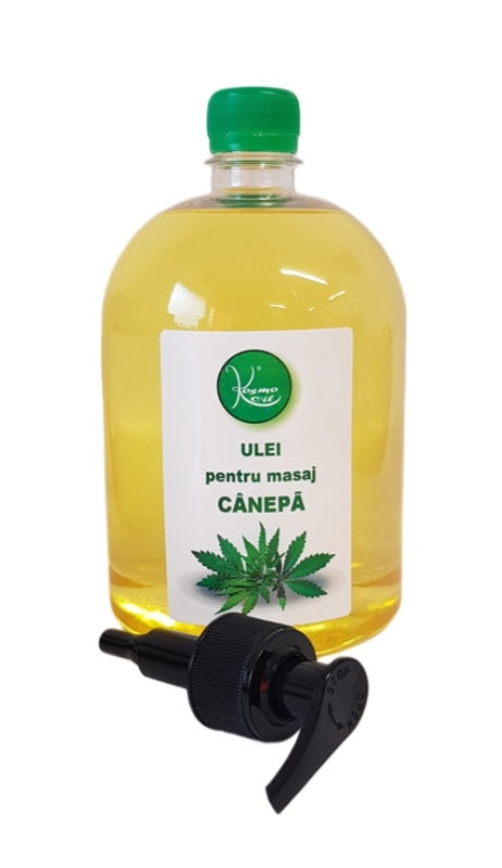 Ulei masaj canepa 1000ml - Kosmo Line