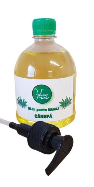 Ulei masaj canepa 500ml - Kosmo Line