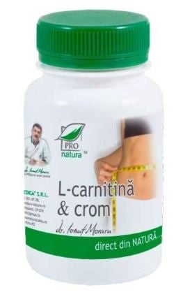 L-carnitina&crom 60cps - Medica