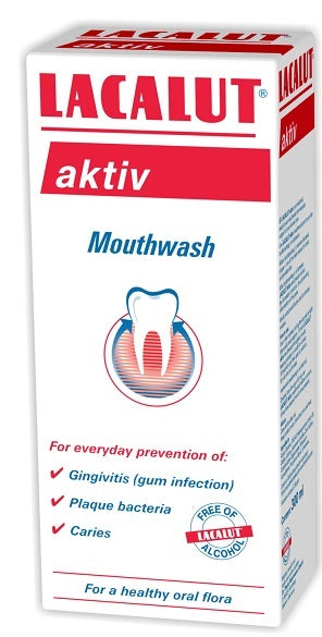 Lacalut aktiv apa de gura 300ml - Lacalut