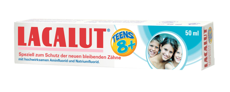 Lacalut Kids Teens, Pasta de Dinti (8+ ani), 50 ml-LACA.00012