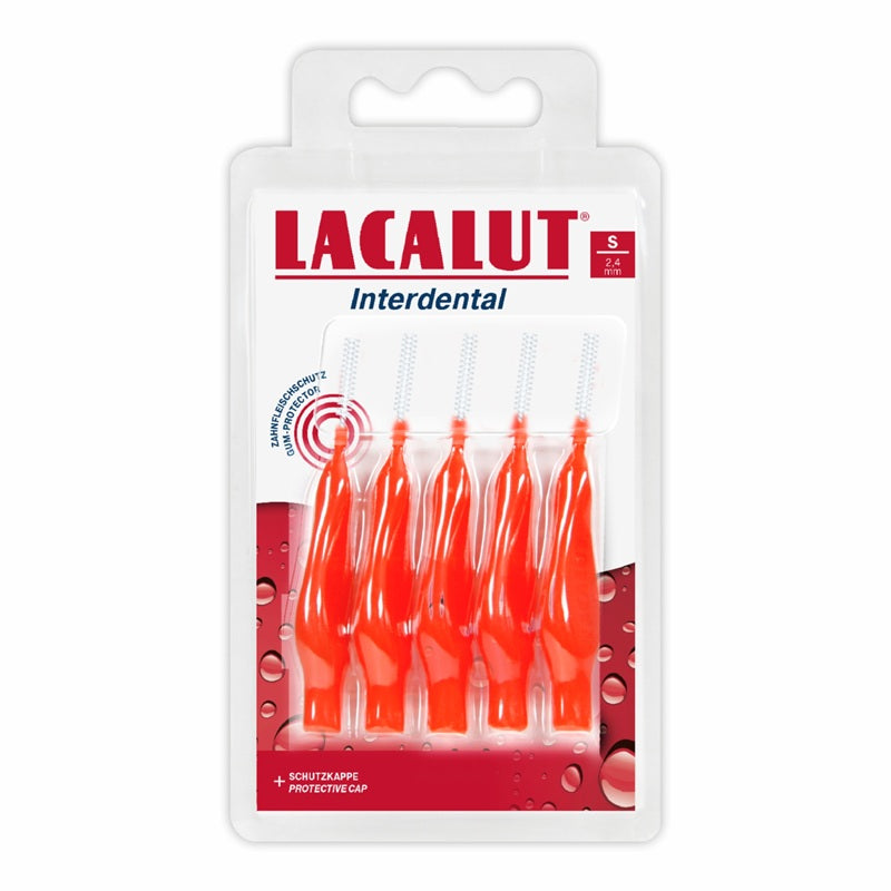 Periute interdentare s 2,4mm 5buc (rosii) - Lacalut