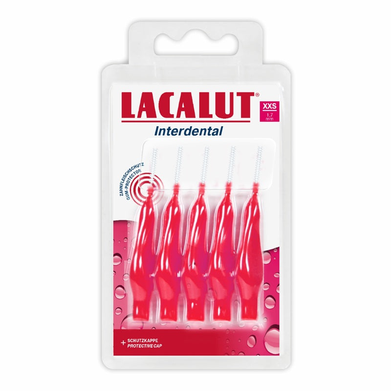 Periute interdentare xxs 1,7mm 5buc (roz) - Lacalut