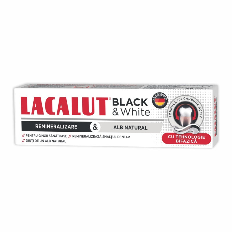 Lacalut black&white 75ml - Lacalut