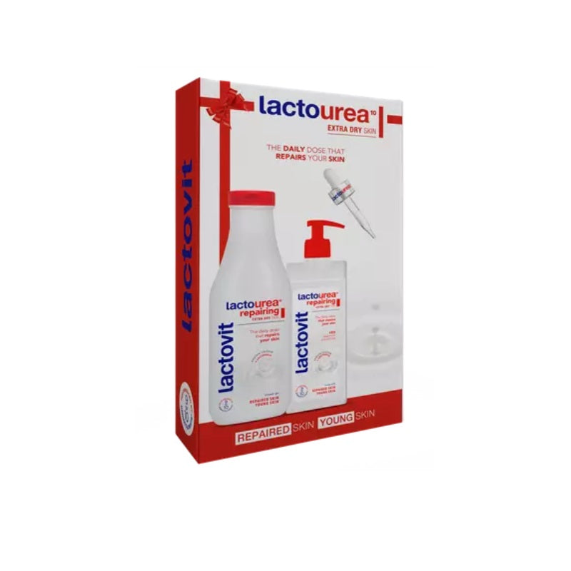 Lactovit Lactourea, Set Gel de Dus + Lapte de Corp-LACT.00009