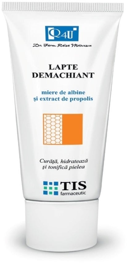 Lapte demachiant cu miere 100ml - Tis Farmaceutic