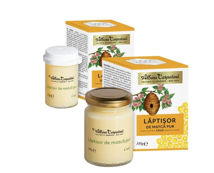 Laptisor de matca 100gr+laptisor 25gr promo - Apicola Pastoral Georgescu