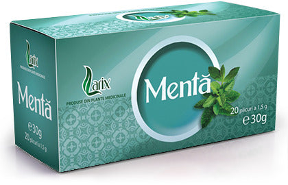 Ceai de menta 1,5gr*20dz - Larix