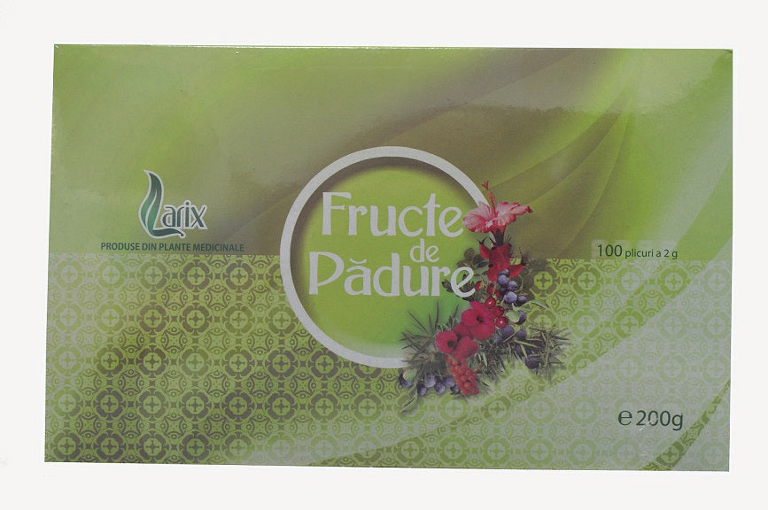 Ceai de fructe padure 2gr*100dz snur - Larix