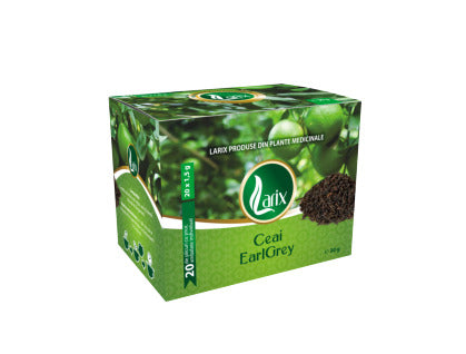 Ceai de earl grey 1,5gr*20dz snur - Larix