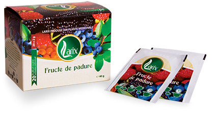 Ceai de fructe padure 2gr*20dz snur - Larix