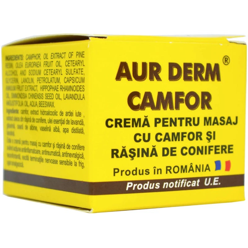 Aur d-cr.masaj cu camfor 50ml - Laur Med