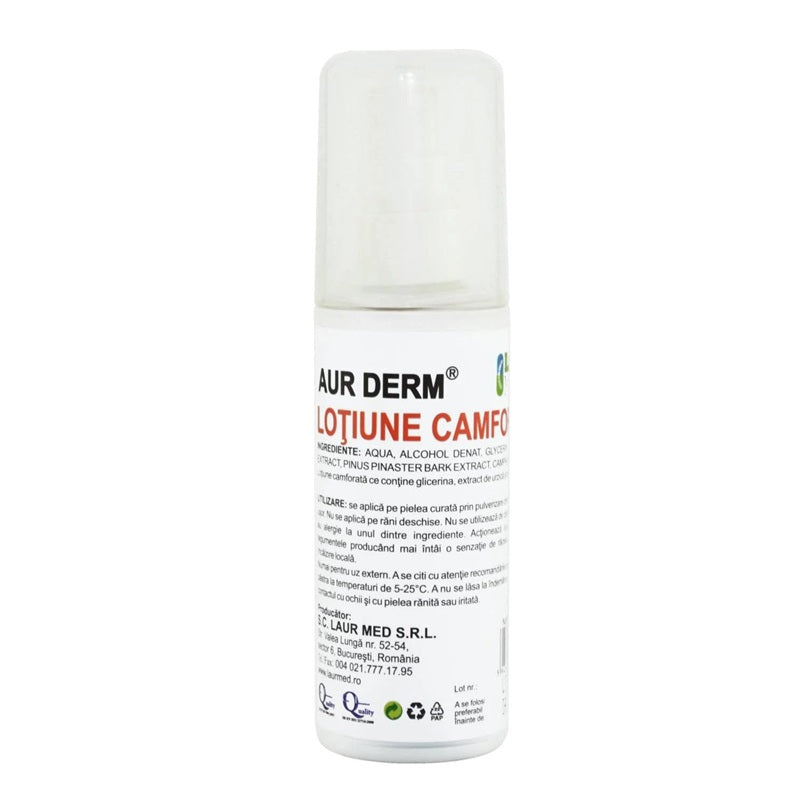 Aur derm lotiune camforata 100ml - Laur Med