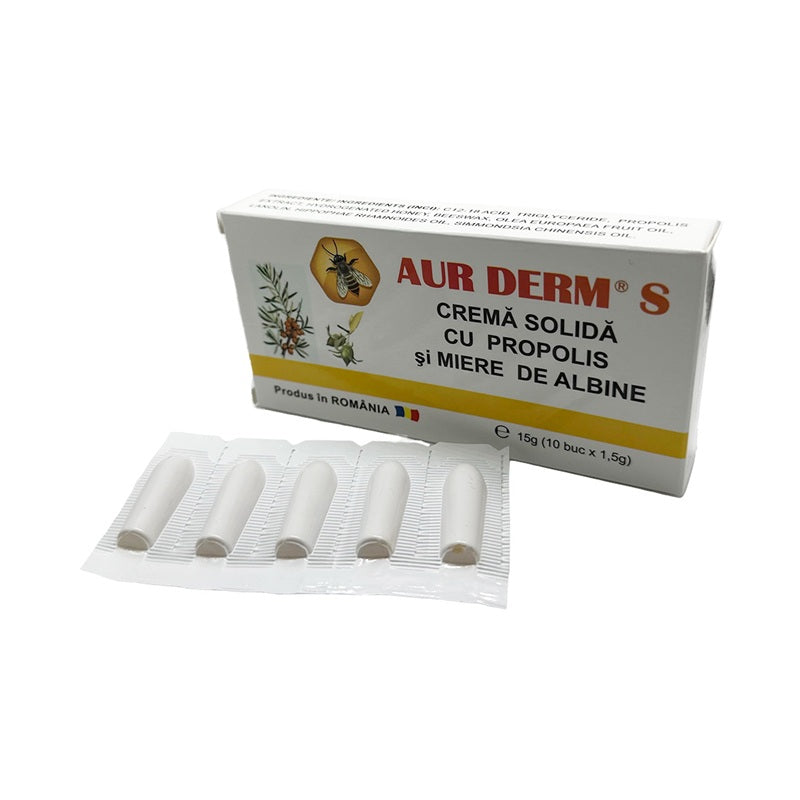 Aur d-supozitoare s 1,5gr*10 - Laur Med