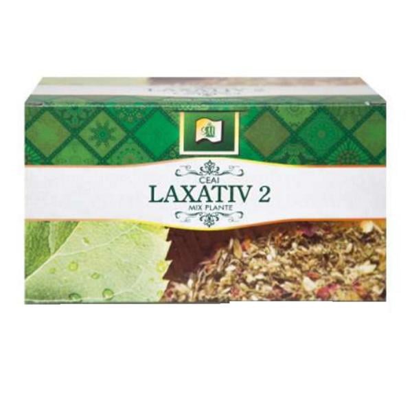 Ceai laxativ 2 1,5gr*20dz - Stef Mar