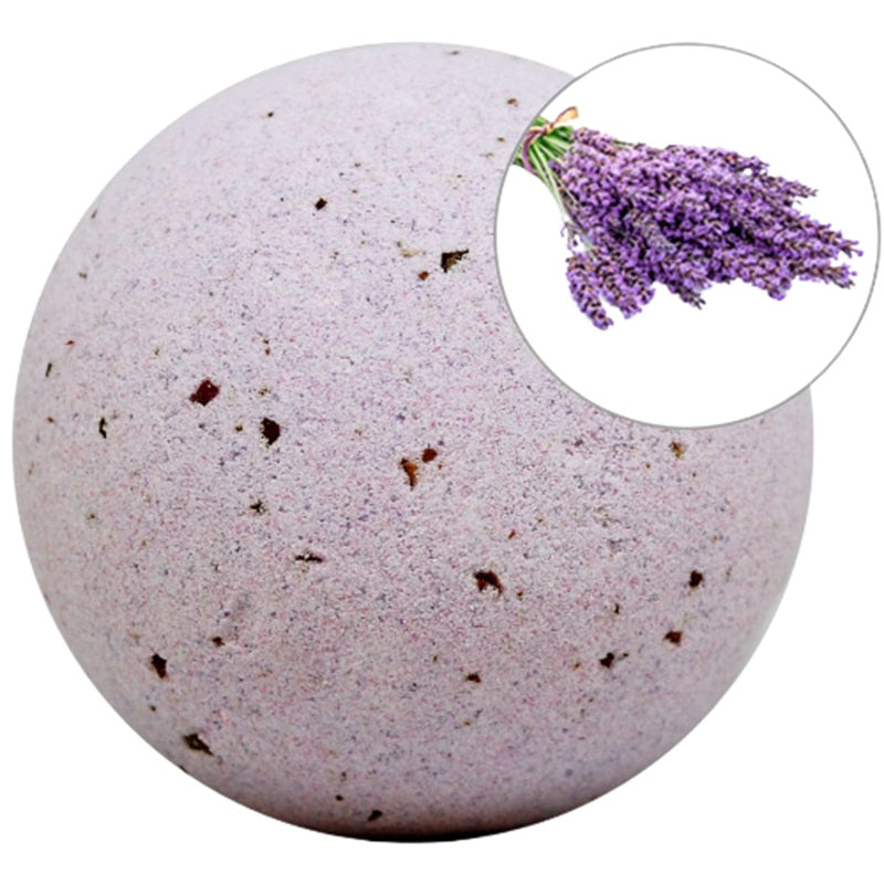 Bomba de baie efervescenta lavanda 140gr - Labnatur
