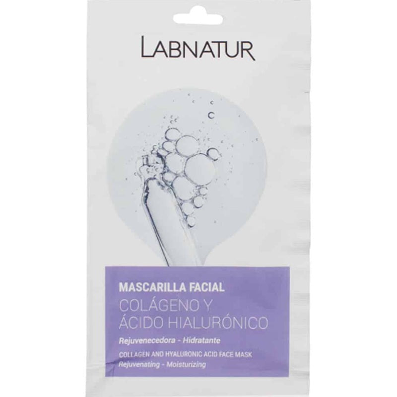Masca fata collagen acid hialuronic 15ml - Labnatur