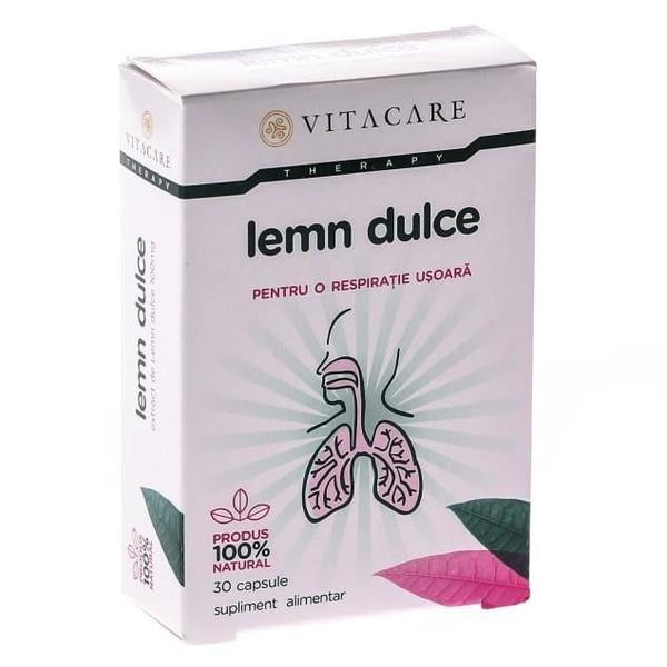 Lemn dulce 30cps - Vita Care