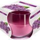 Lumanare pahar liliac - Light Candel Art