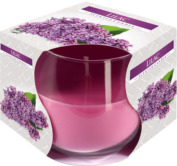 Lumanare pahar liliac - Light Candel Art