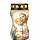 Candela plastic clepsidra 50h cu Maica Domnului - Light Candel Art