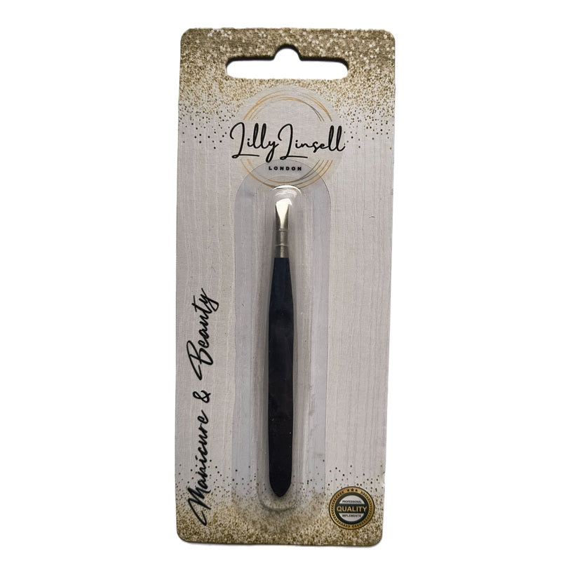 Penseta varf drept maner cauciucat ll014 1buc - Lilly Linsell