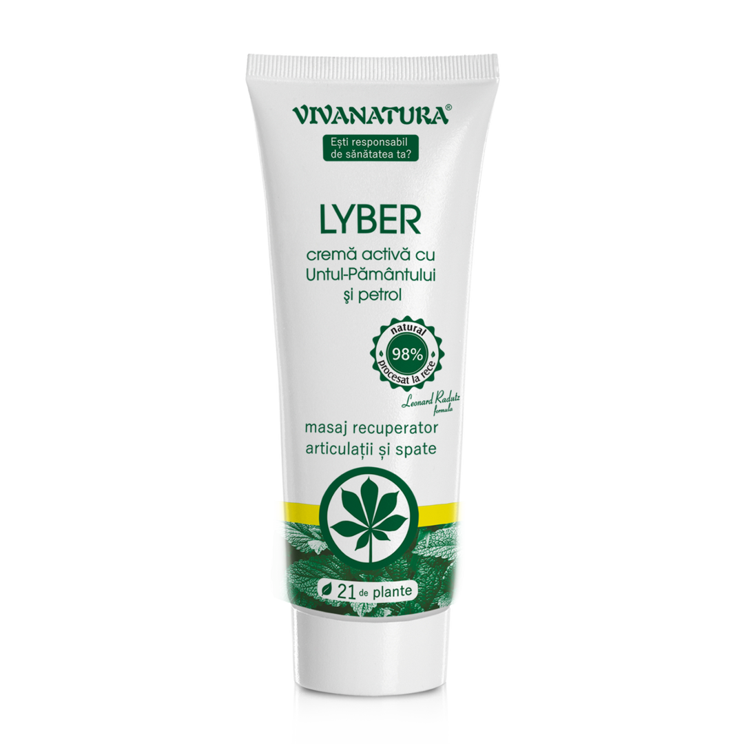Lyber crema activa cu untul pam&petrol 250ml - Vivanatura