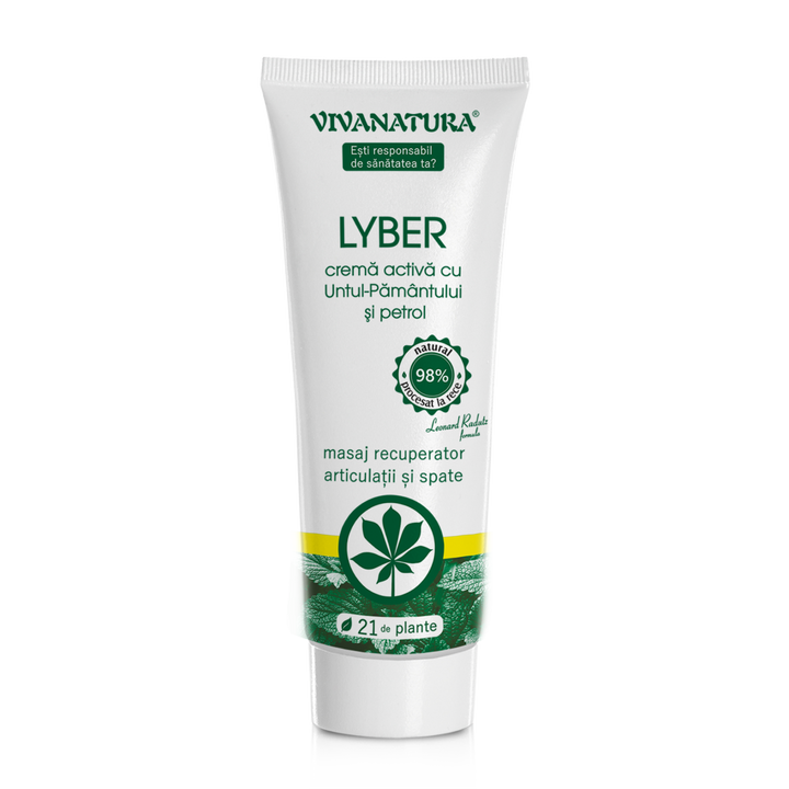 Lyber crema activa cu untul pam&petrol 250ml - Vivanatura