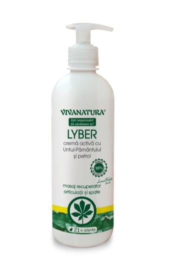 Lyber crema activa cu untul pam&petrol 500ml - Vivanatura