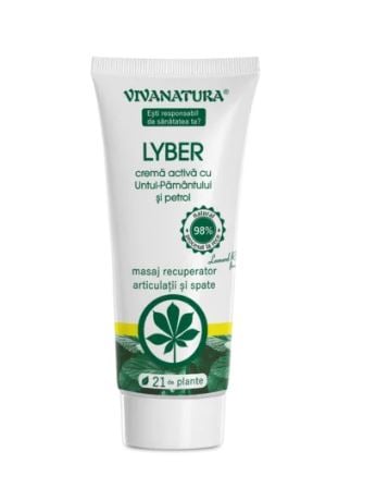 Lyber crema activa cu untul pam&petrol 75ml - Vivanatura